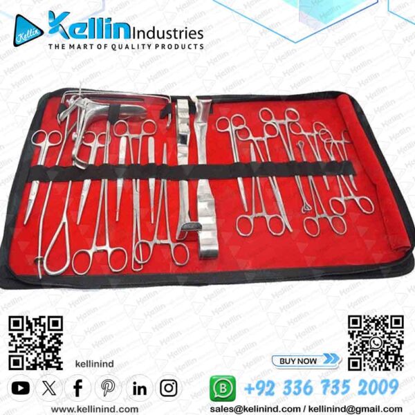 Minilap Surgical Instruments Kit Of 21 Pieces Minilap Kit