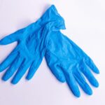 Disposable Nitrile Examination Gloves.
