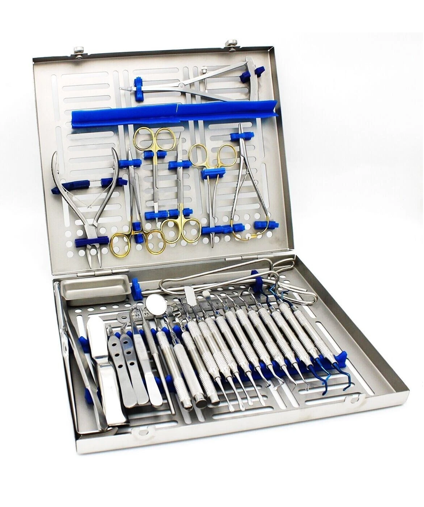 33 pcs of Advanced Dental Implant Kit Oral Surgery kit Implantology Instruments
