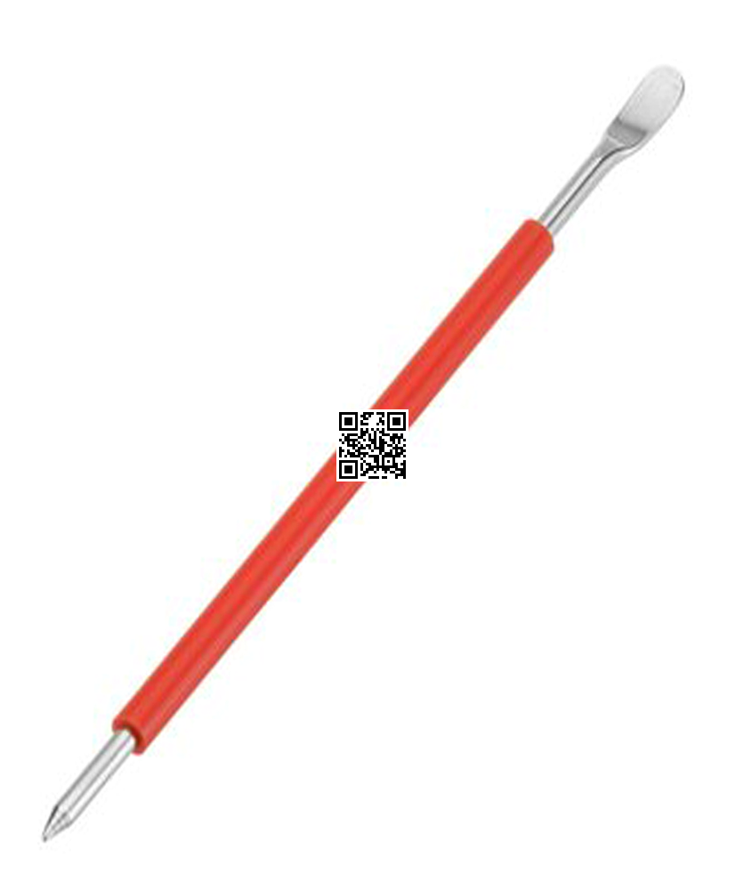 Smart Latte Art Pen Tool with Silicone Finger Grip Red Precision Tools for Perfect Coffee Art
