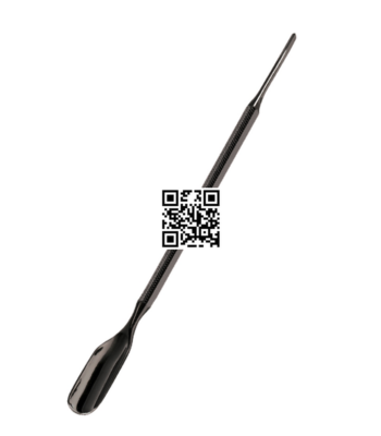 Professional Latte Art Set Of 3 Pieces Double End Stainless Steel Black Color Coated Spoon/Lance