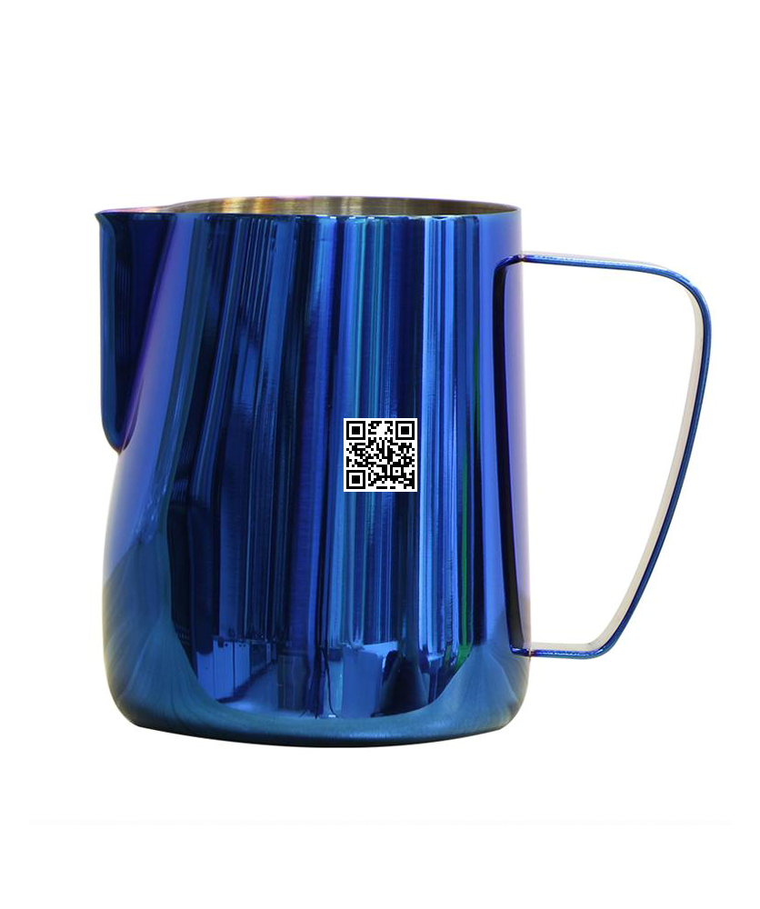 92-01370-00 Milk Frothing Pitcher, 350ml/12oz Milk Frother Cup Stainless Steel Jug Steaming Pitcher, Milk Coffee