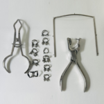 Rubber Dam Kits (Standard) 18 Pcs Rubber Dam Kit with Frame Punch Clamps