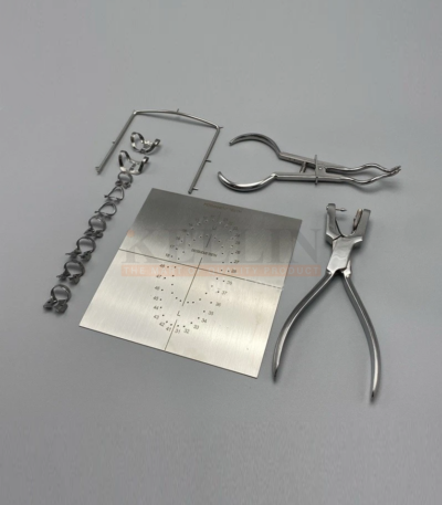 Dental Rubber Dam Frame Punch Template Clamps Forceps Plier Endo Lab Instruments