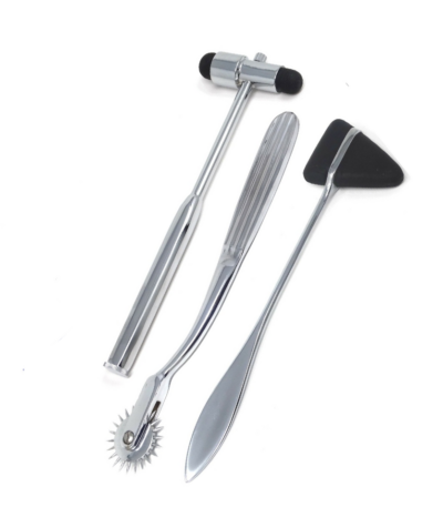 Taylor & Buck Hammer With Pin Wheel Set Of 3 Pieces Neurological Sensory Diagnostic Tools