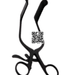 Schroeder Tenaculum Forceps – OB/GYN Electrosurgical Instrument (Black Nylon Coated)
