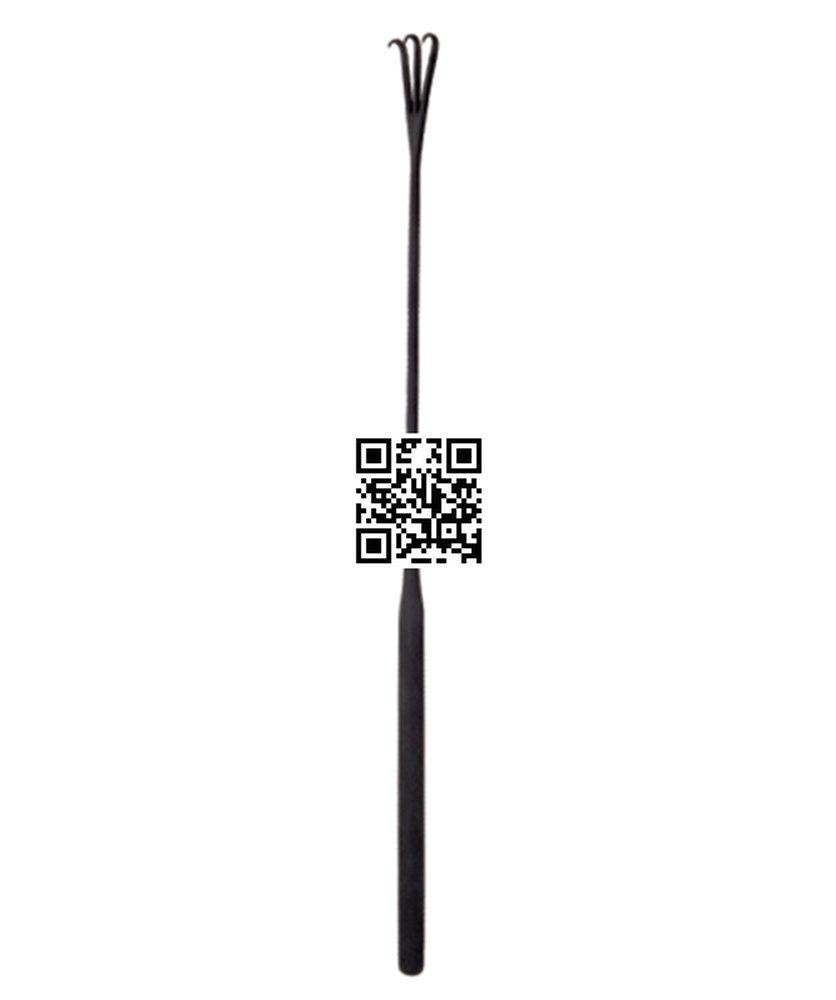 72-12196-00 Three-Prong Hook – OB/GYN Laser Electrosurgical Instrument