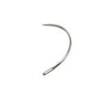 Curved C Type Hair Extension Needle (Polished) 6cm | 9cm