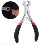 Keratin Bond Cutter Used to cut the bonds of Keratin Hair Extensions - Must Have Multipurpose Hair Extension Tools Packed in Soft Rexene Pouch Pliers Mirror Finished