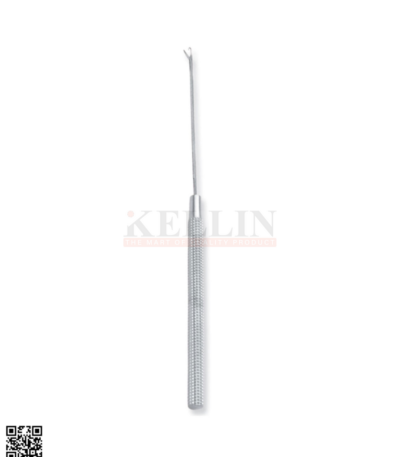 The Hook & Latch Pulling Needle is a precision hair extension tool designed for professional threading, pulling, and positioning of hair strands during extension application. Its fine hook-and-latch design allows easy handling of individual strands through micro beads, rings, loops, and other hair extension accessories.