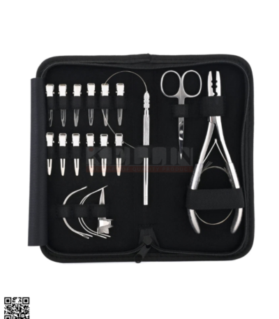 Hair Extensions Plier Tool Kit 20Pcs Stainless Steel Professional Set