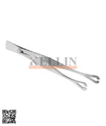 Mini Pennington Forceps, Slotted Steel Forceps, 15 cm Surgical Forceps, 6 Inch Pennington Forceps, Stainless Steel Surgical Instruments, Fenestrated Tissue Forceps, Surgical Instrument Supplier.