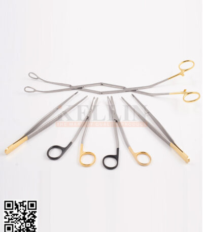 Black Entopic Penile Implant Sphincter Surgery Set of 4 Pcs Urology Surgical Instruments Penile Reconstruction Kit