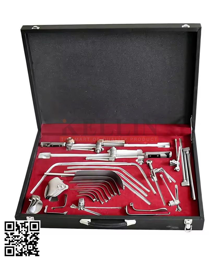 59-17000-00 thompson liver transplant retractor set All Kinds of Customized Surgical Instruments Sets Available