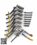 Caspar Micro Lumbar Discectomy Retractor Set of Spinal Surgery Instruments