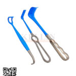 Electrosurgical Instruments Set Of 3 Pieces Including Richardson Retractor, Langenbeck Retractor and Canny Ryall Retractors