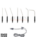 ENT Bipolar Cautery Electrodes Turbinate Electrosurgical Instruments Set Of 8 Pieces Bipolar Coagulation Electrodes (Teflon Body)