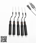 Bi-Turbinate Probe 2 Pin Plug 17.5cm Electrosurgical ENT Surgery Instruments (Teflon Body)
