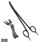 Non-Stick Bipolar Artery Vessel Sealer Forceps – 6.5" & 7.5" – With 3m Silicone Cord – Reusable Electrosurgical Instrument