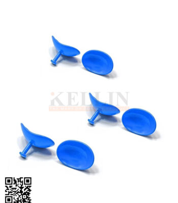 Corneal Eye Shield with Electro Coating – S, L & XL, Laser Eye Protector Set of 6 Pieces Kellin Industries